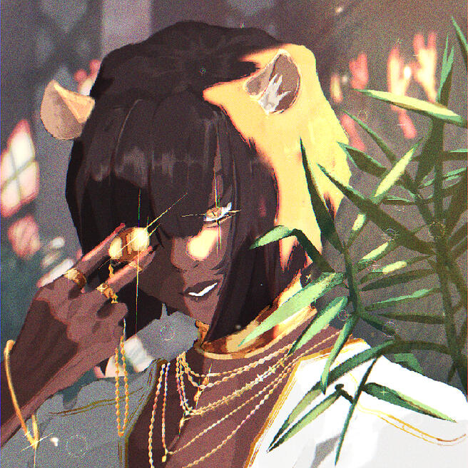 Within sunlight [character belongs to @salmakiis on ig]